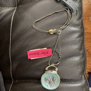Authentic Betsy Johnson Fish Pond necklace long